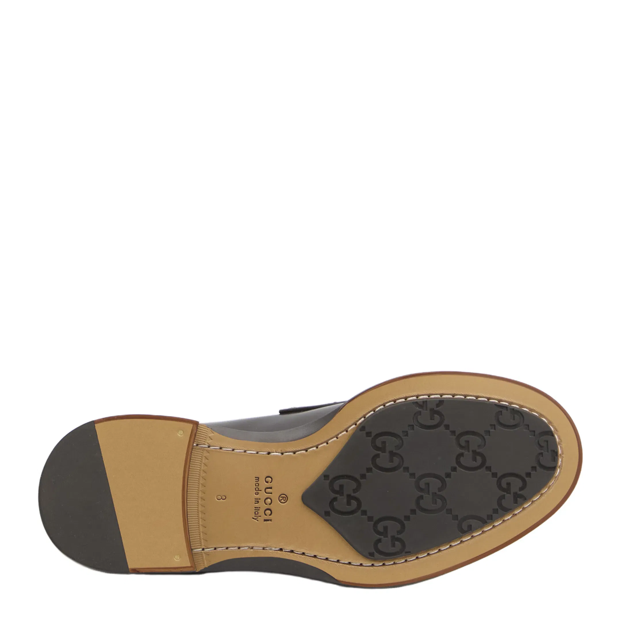Moccasin with Web Stripe