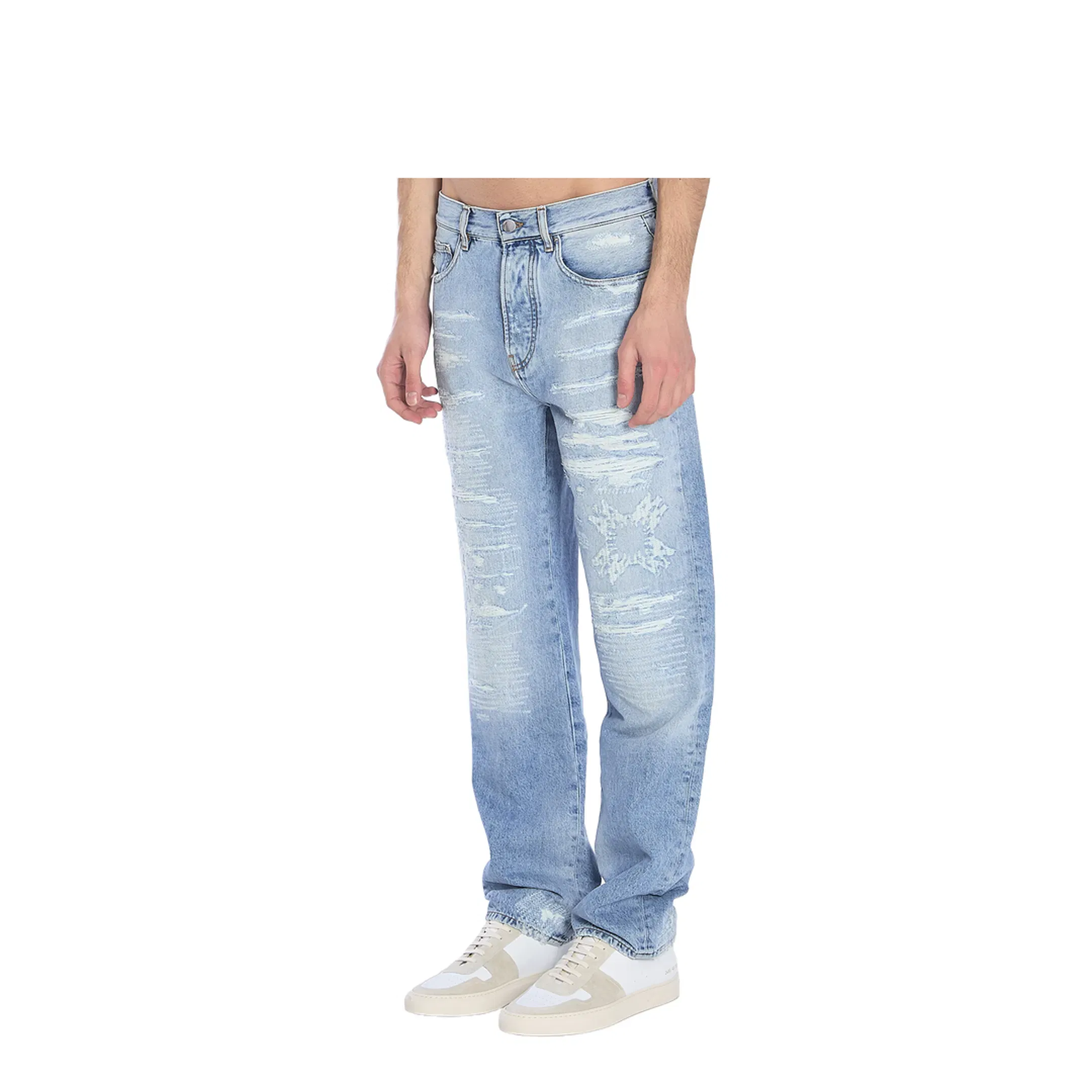 Quad Repaired Jeans