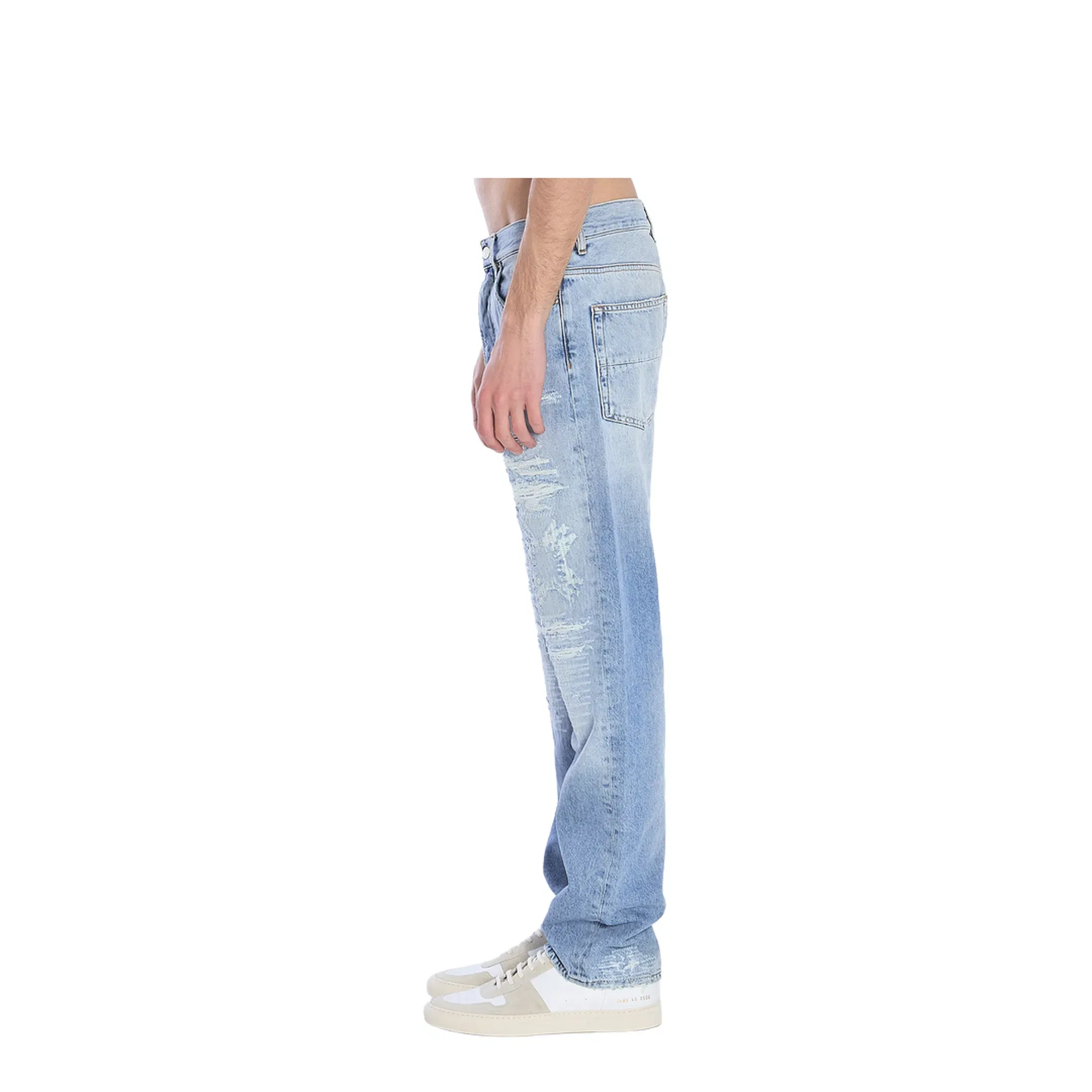 Quad Repaired Jeans
