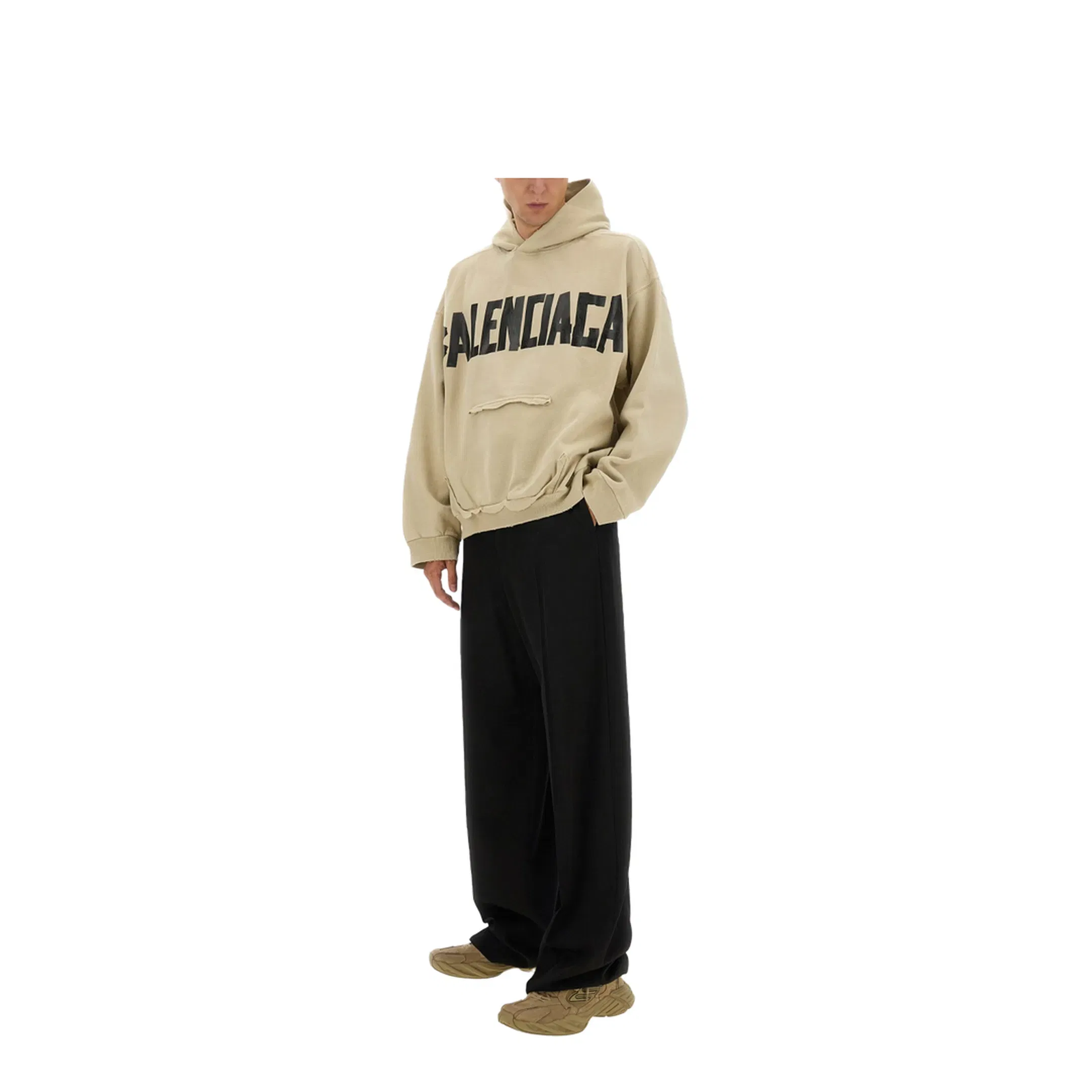 Tape Type Sweatshirt