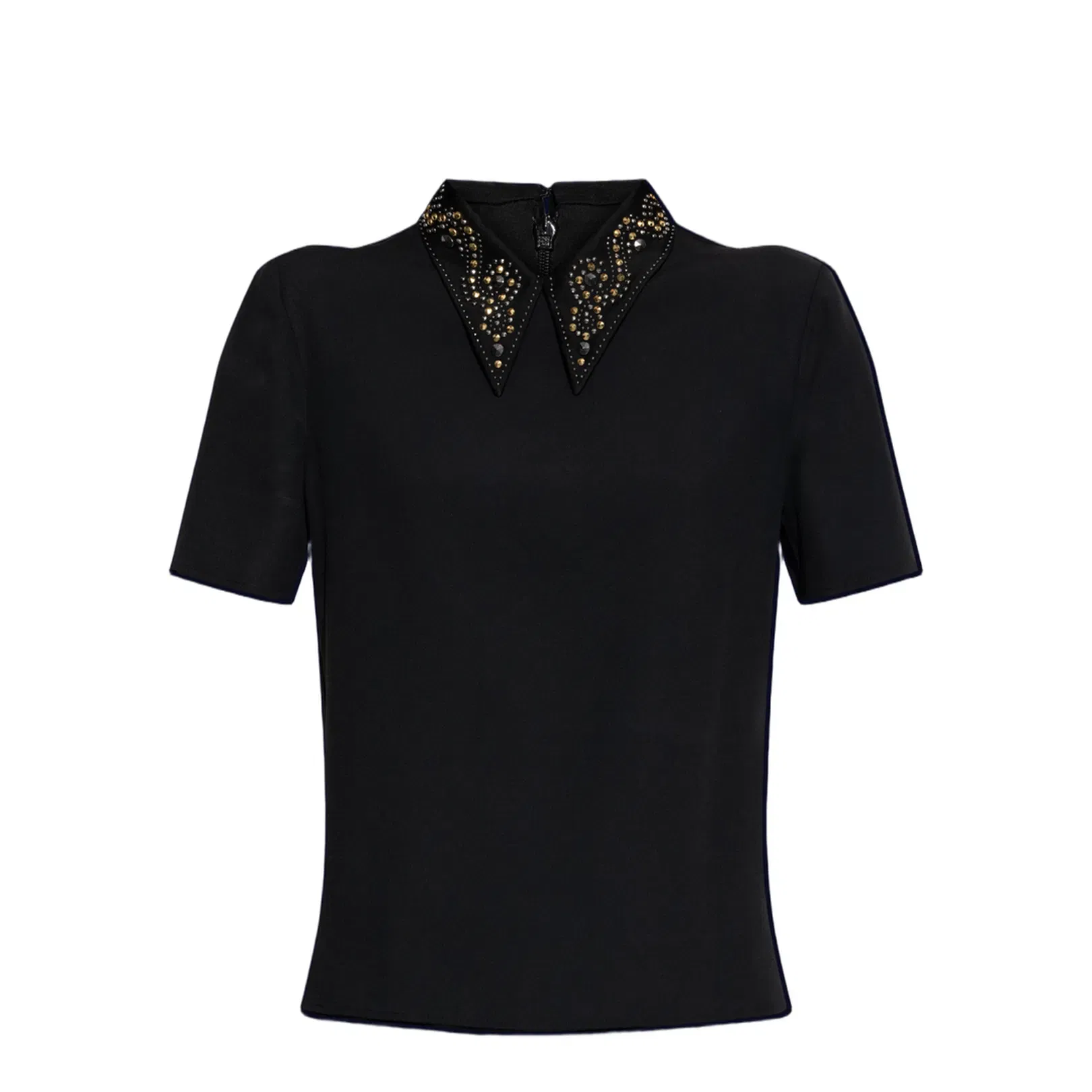 Top With Applications On The Collar