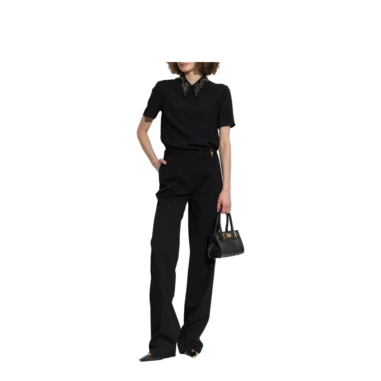 Top With Applications On The Collar