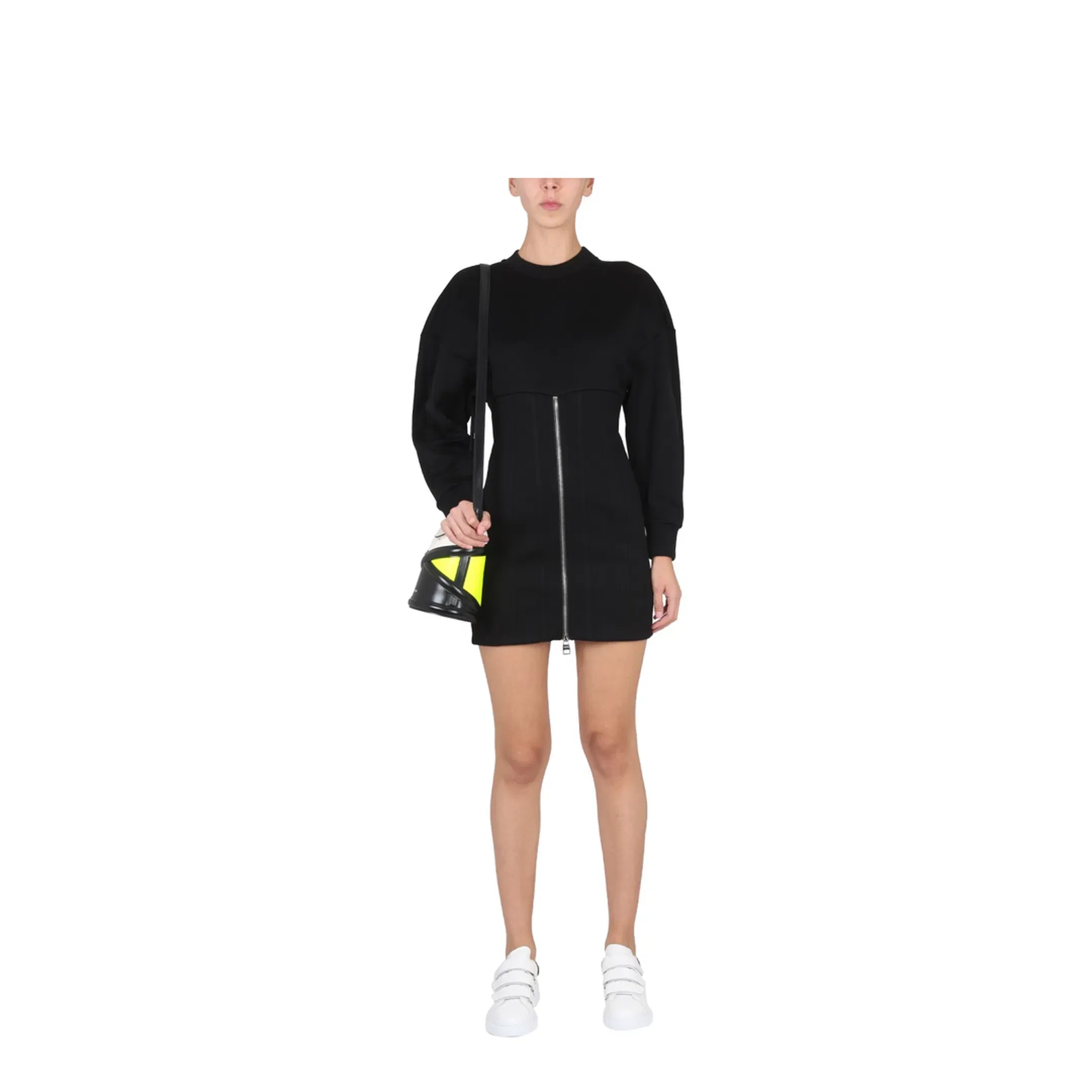 Mini Dress with Cocoon Sleeves