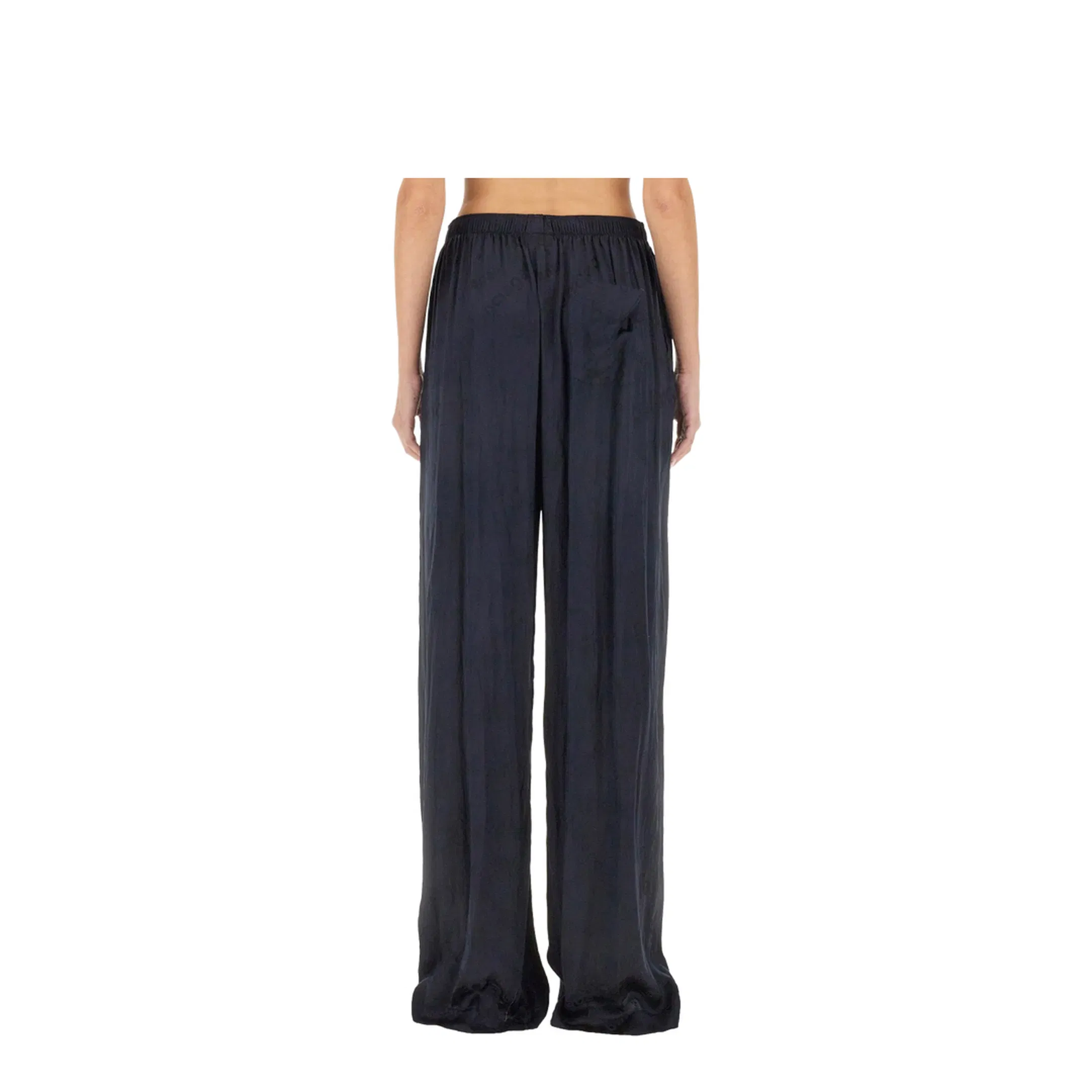 Midnight Blue Silk Pyjama Pant