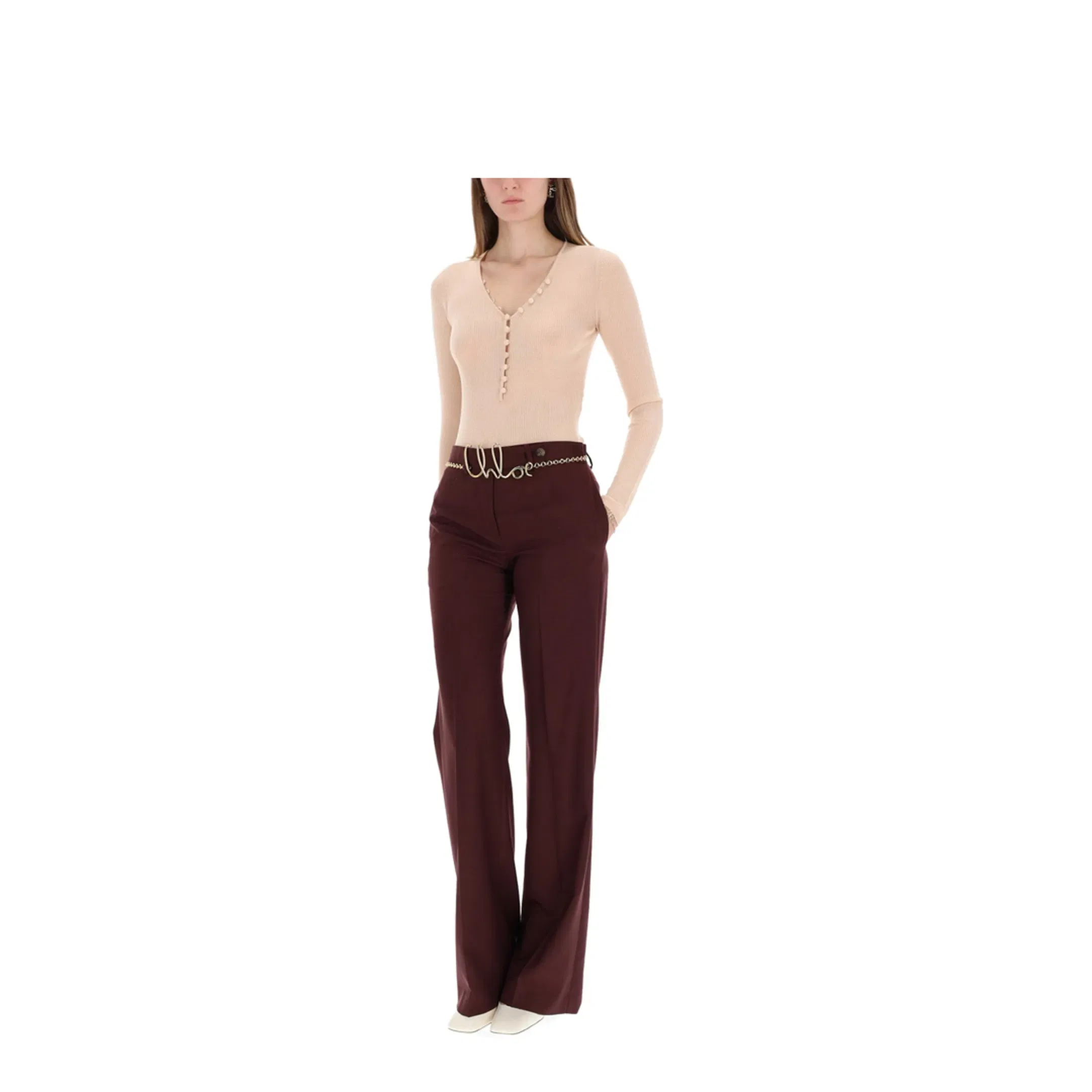Ribbed Knit with Buttons