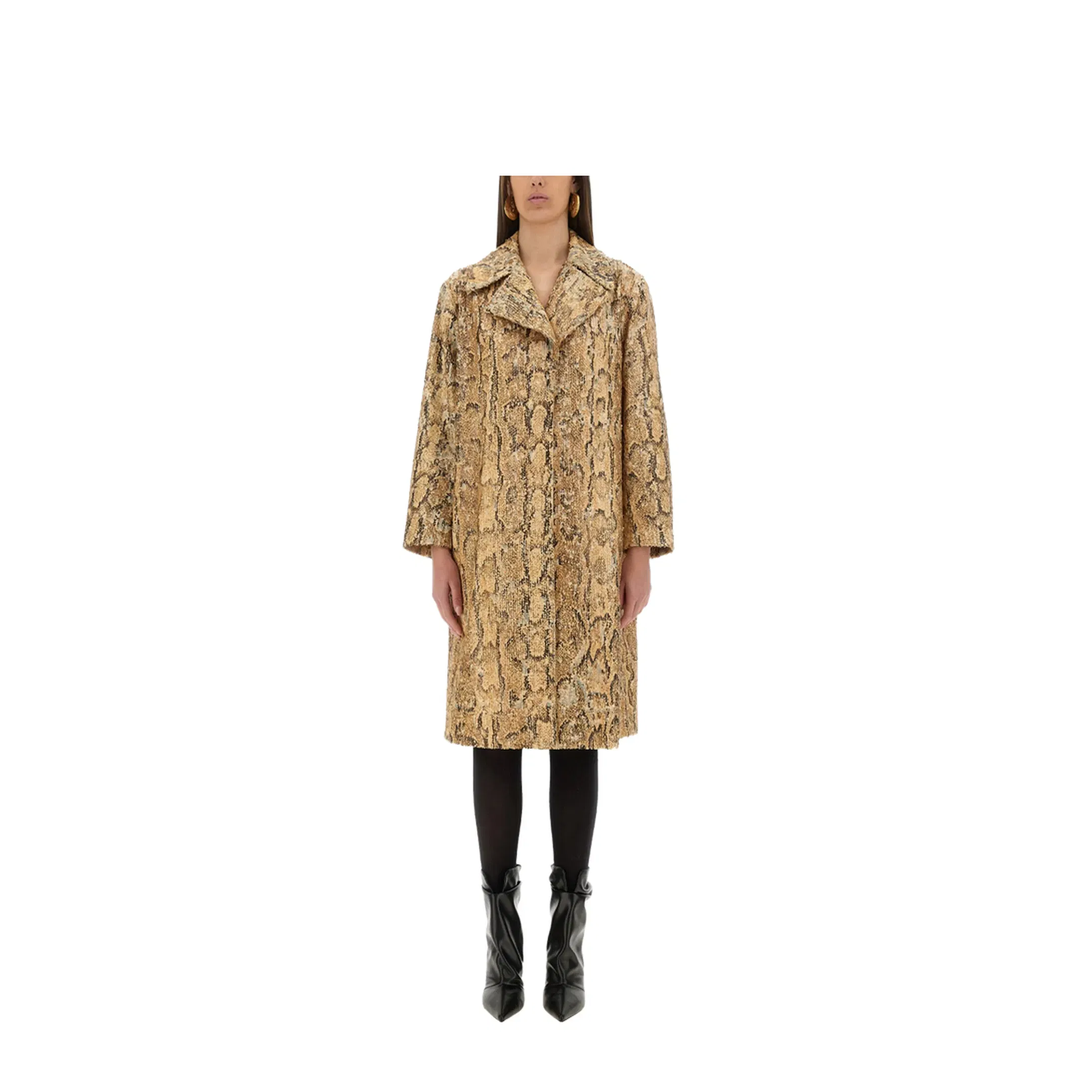 Long Coat with Sequins