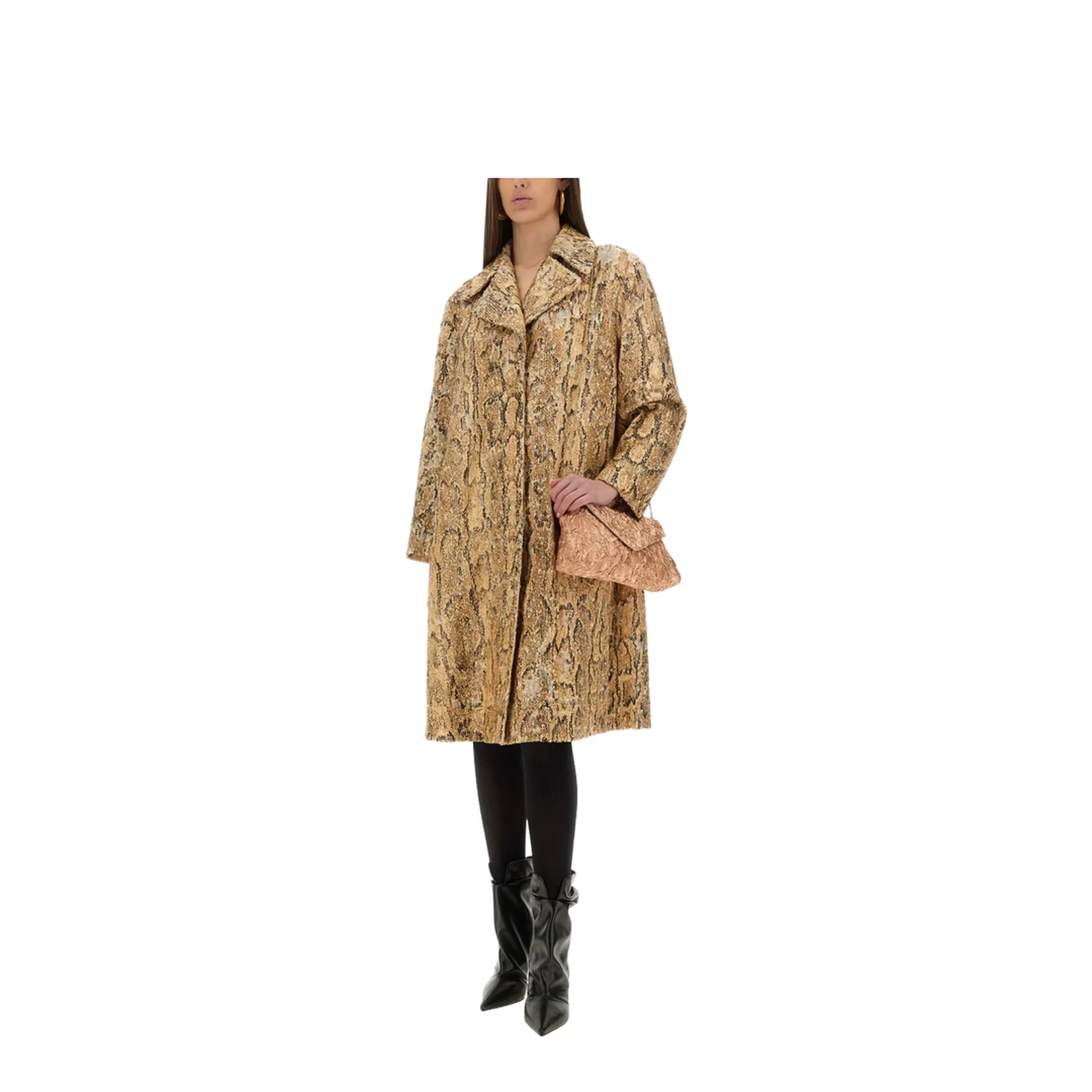 Long Coat with Sequins