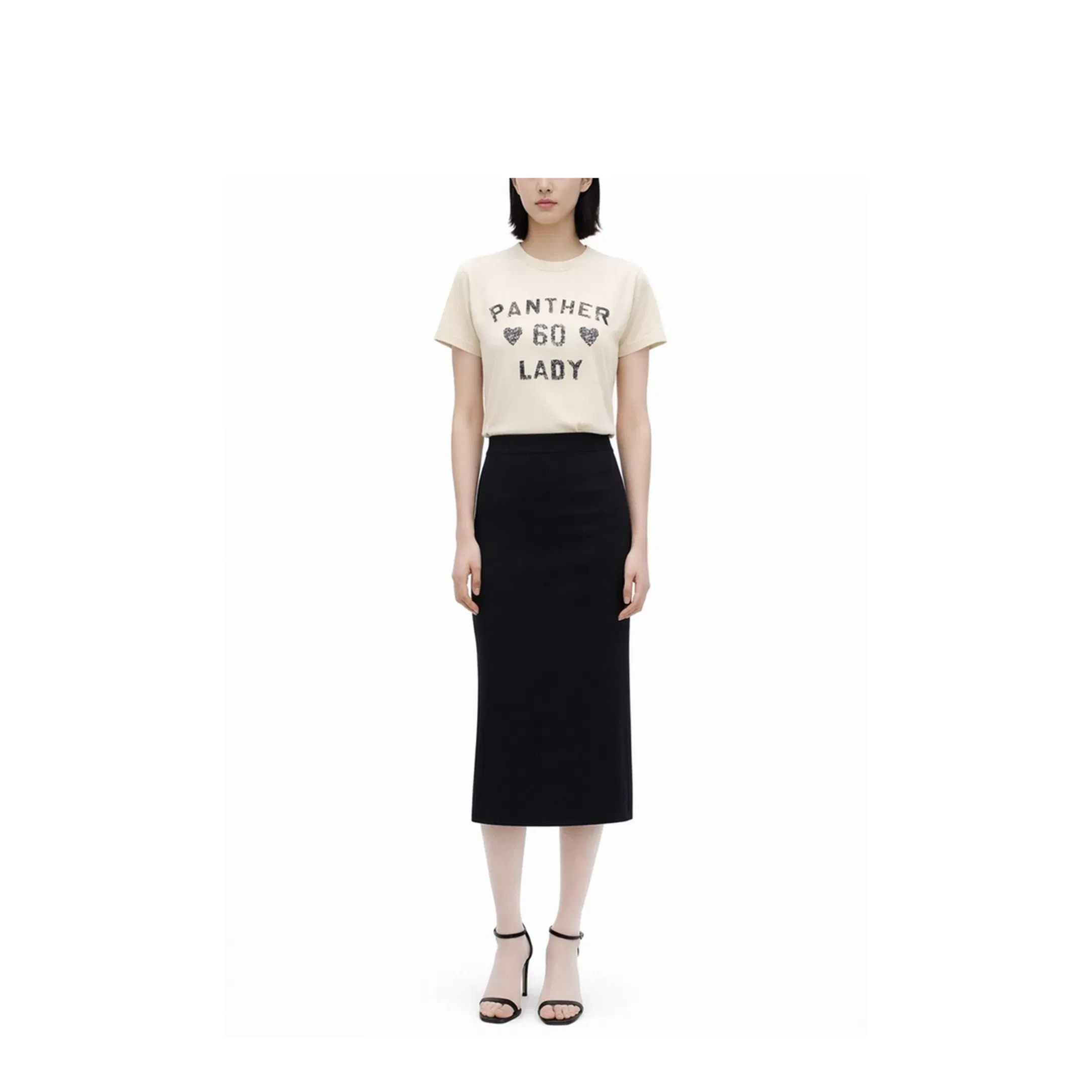 Cotton T-Shirt Cream