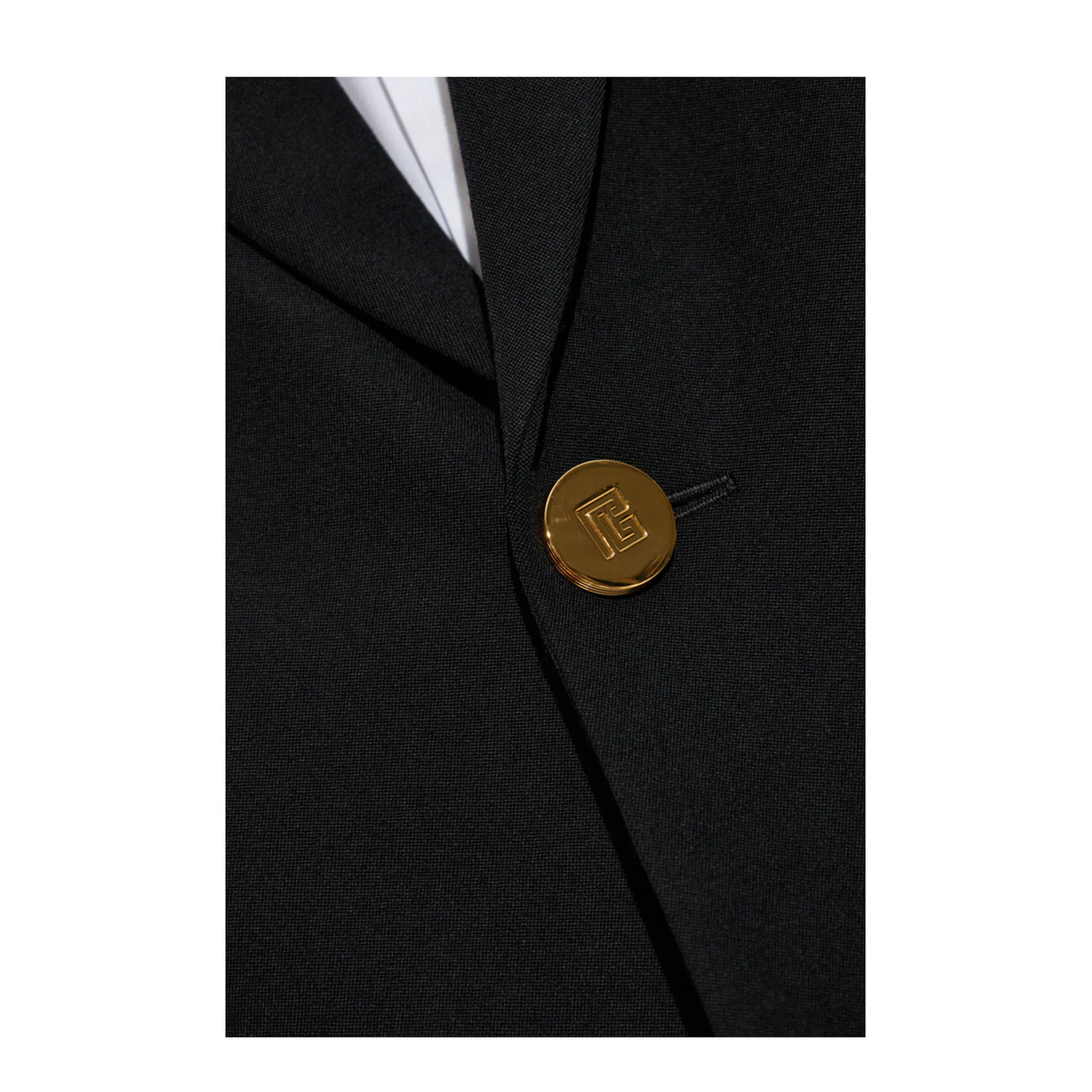 Men's Long Coat Black