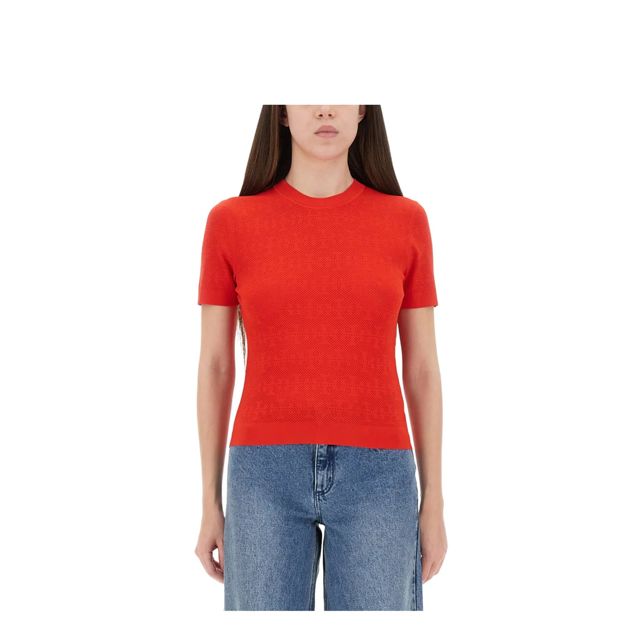 T-Monogram Viscose Blend Top