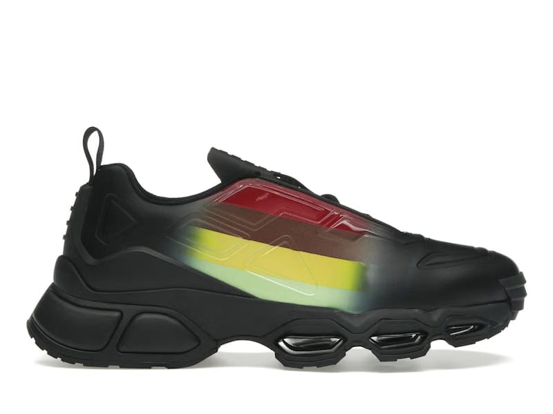 Prada Collision Cross Sneaker Black Apple Green