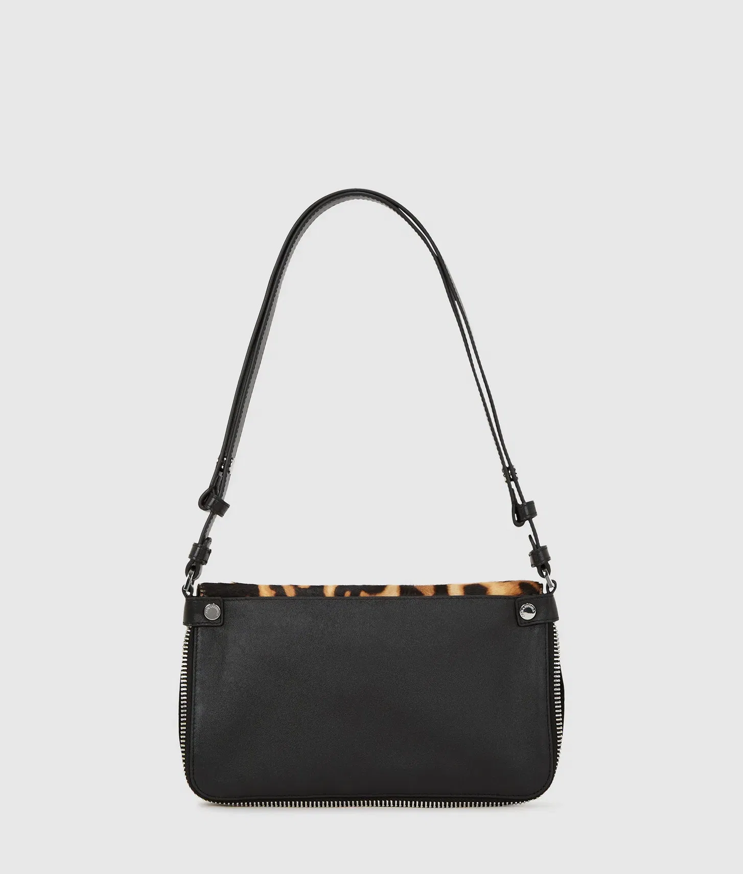 KarlLagerfeld Khardware Leopard Shoulder Bag Leopard