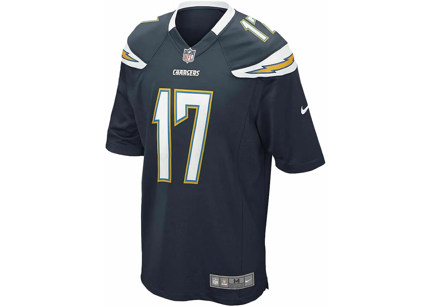 Nike NFL Los Angeles Chargers Philip Rivers On-Field Jersey Midnight Navy/Yellow/White
