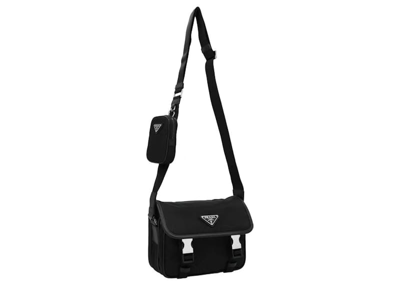 Prada Re-Nylon Shoulder Bag Black