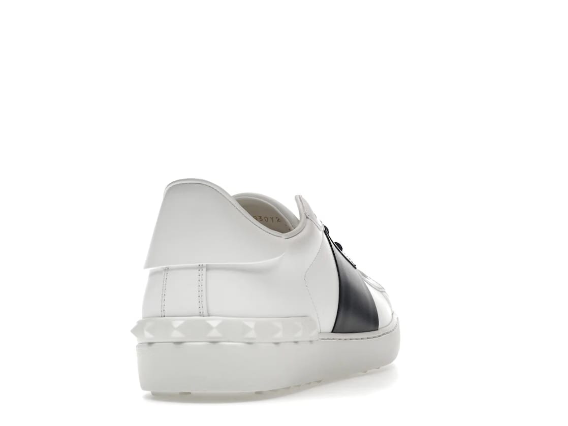 Valentino Garavani Open White Black Band White