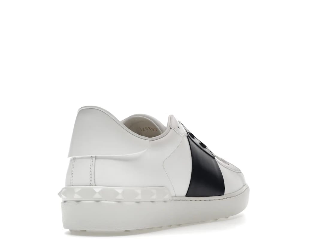 Valentino Garavani Open White Black Band White