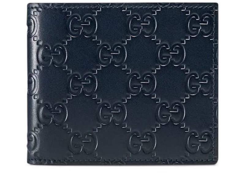 Gucci Bifold Wallet Signature Blue
