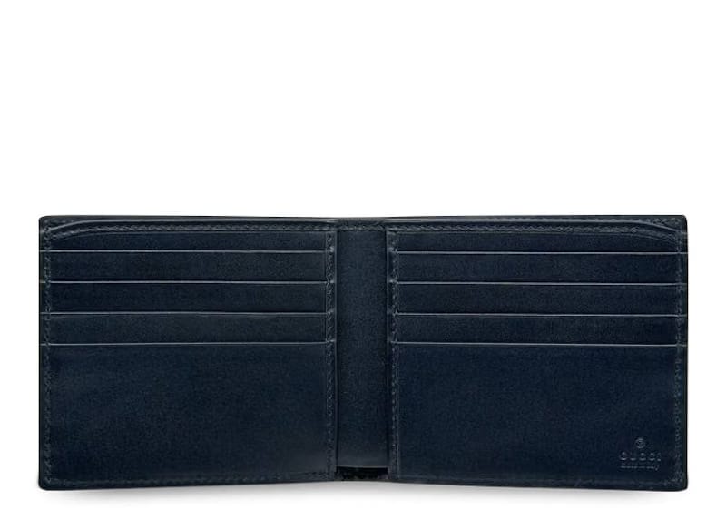 Gucci Bifold Wallet Signature Blue