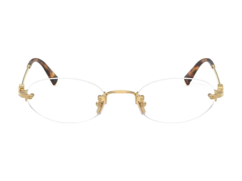 Miu Miu Nocturne Sunglasses Blue Ray Transparent (0MU A54S 5AK08N)