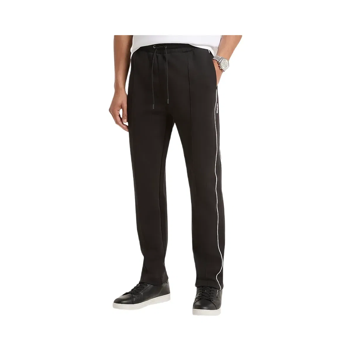 Michael Kors Cotton Blend Joggers BLACK