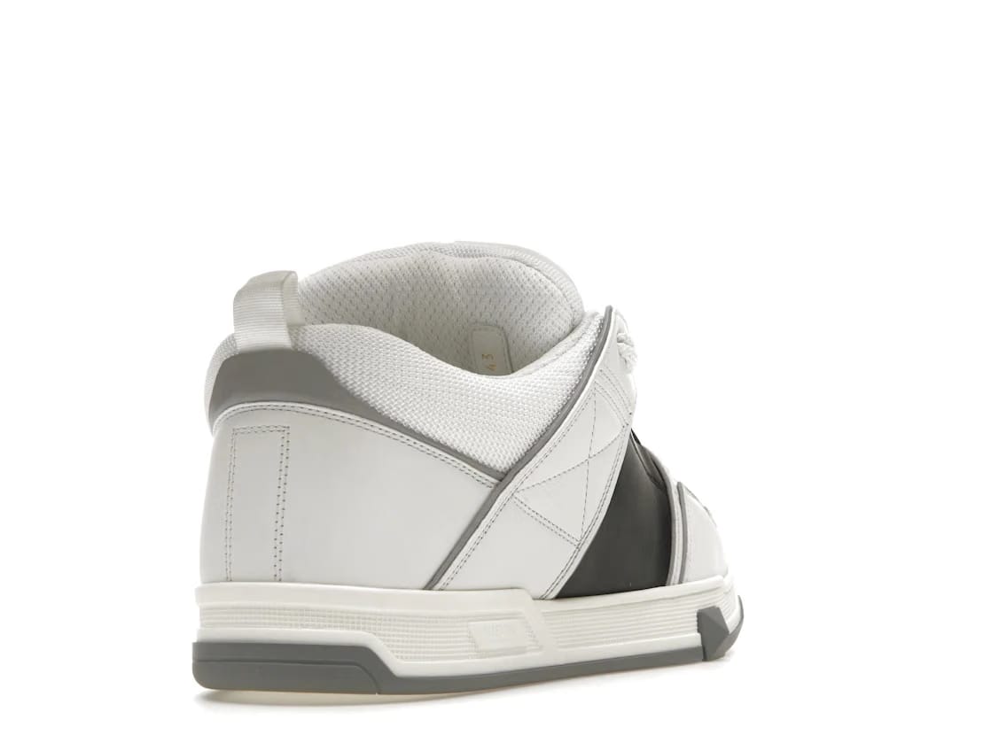 Valentino Garavani Open Skate Calfskin/Fabric White Black Grey