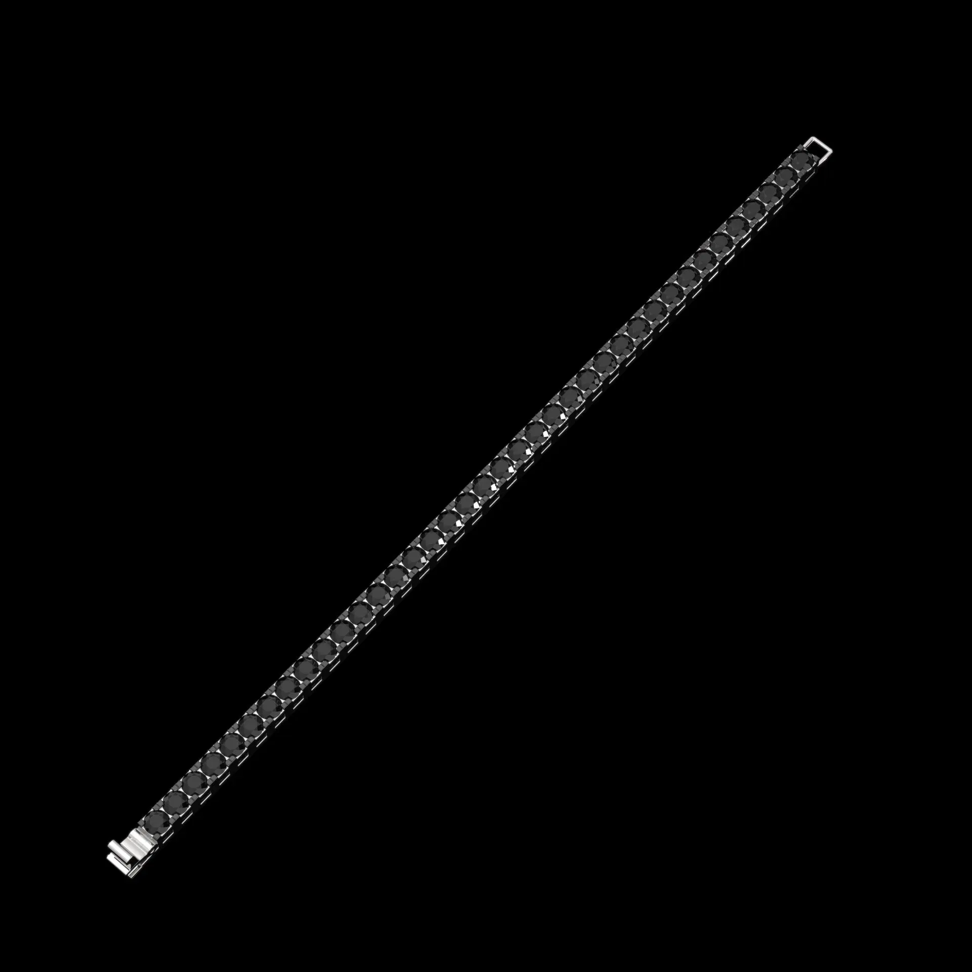 BLACK MINIDIAMOND BRACELET