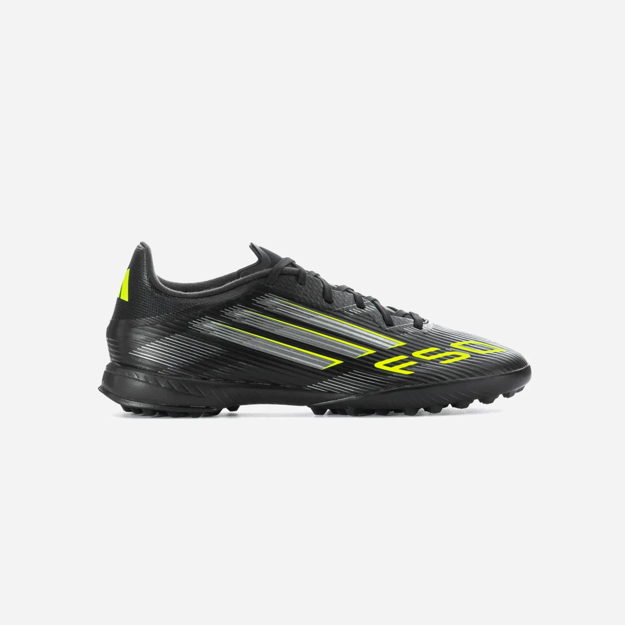 Adidas F50 League TF Black/Iron Met/Lucid Lemon