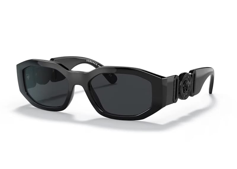 Versace Maxi Medusa Biggie Sunglasses Black/Dark Grey (VE4361-536087-53 53)