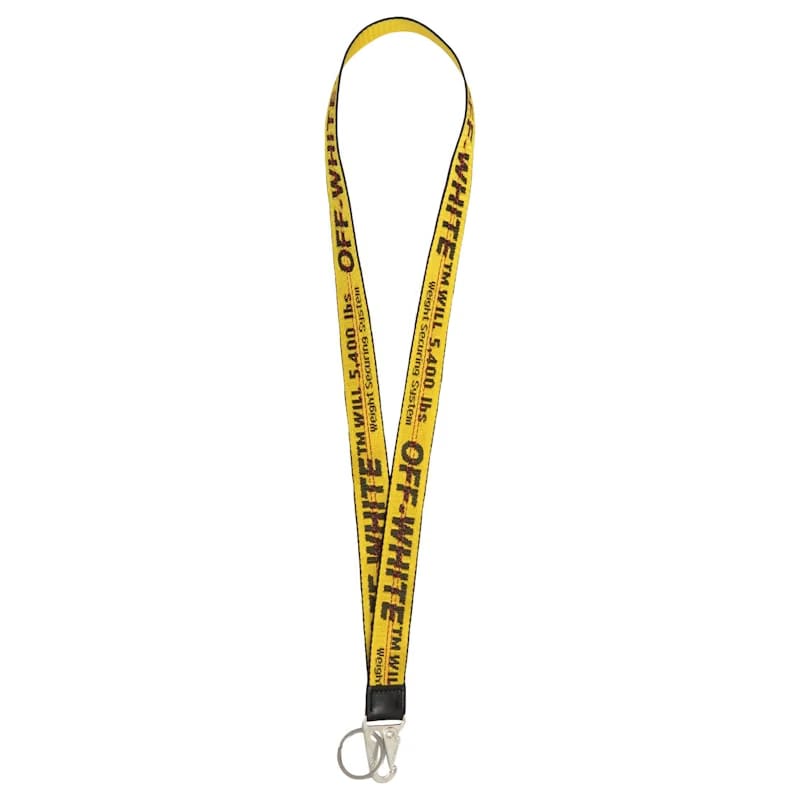 OFF-WHITE Industrial Neck Keychain Yellow/Black