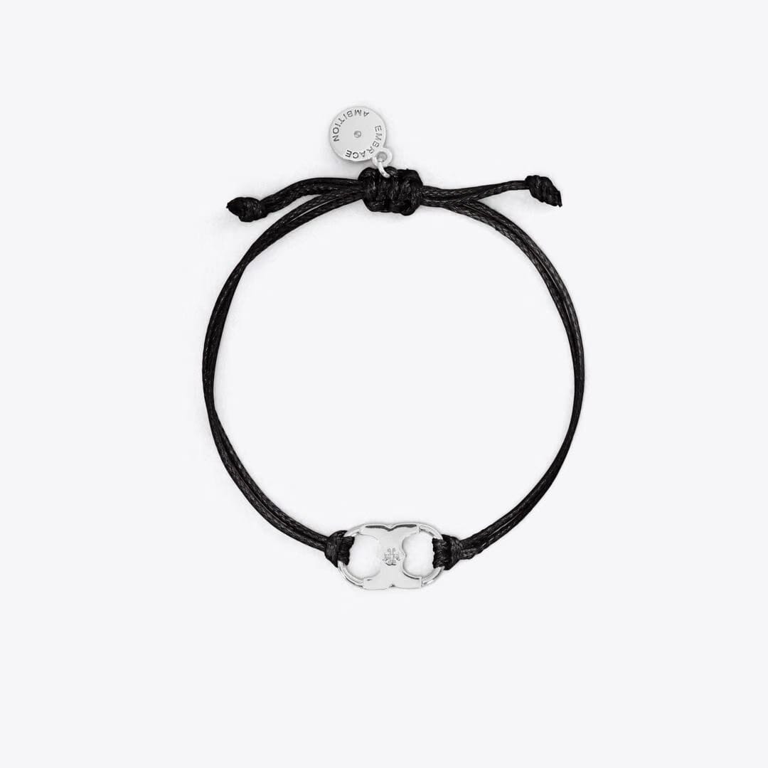 Tory Burch Embrace Ambition Bracelet Tory Silver / Black