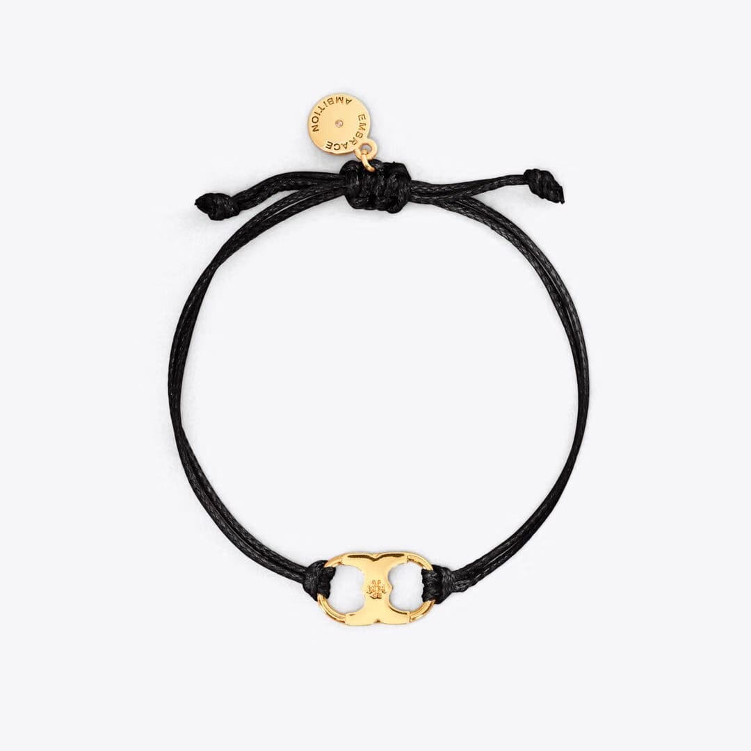 Tory Burch Embrace Ambition Bracelet Black/Tory Gold