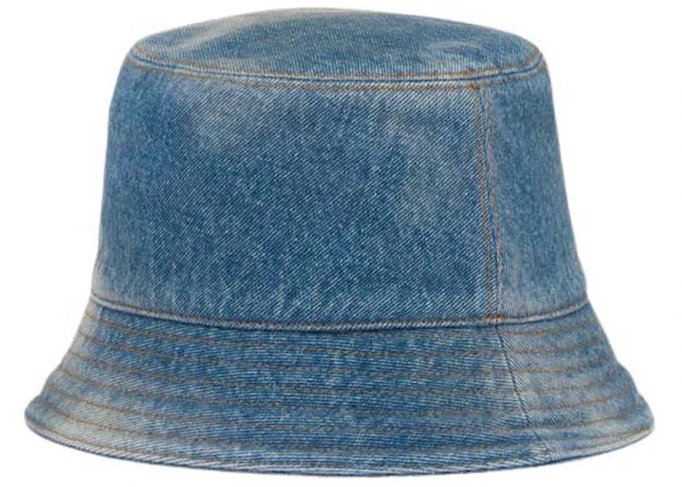 Prada Denim Bucket Hat Light Blue