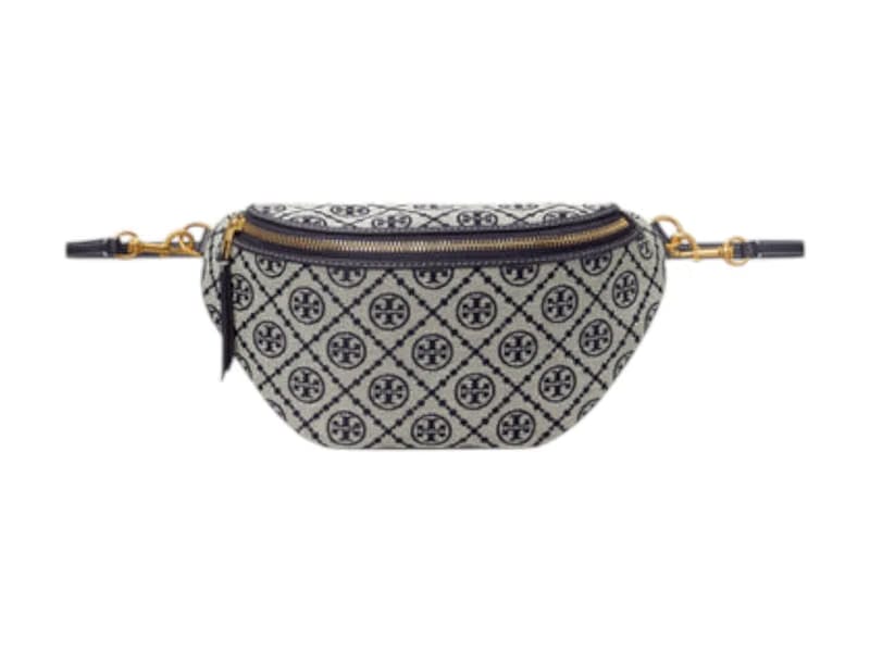 Tory Burch T Monogram Belt Bag Navy