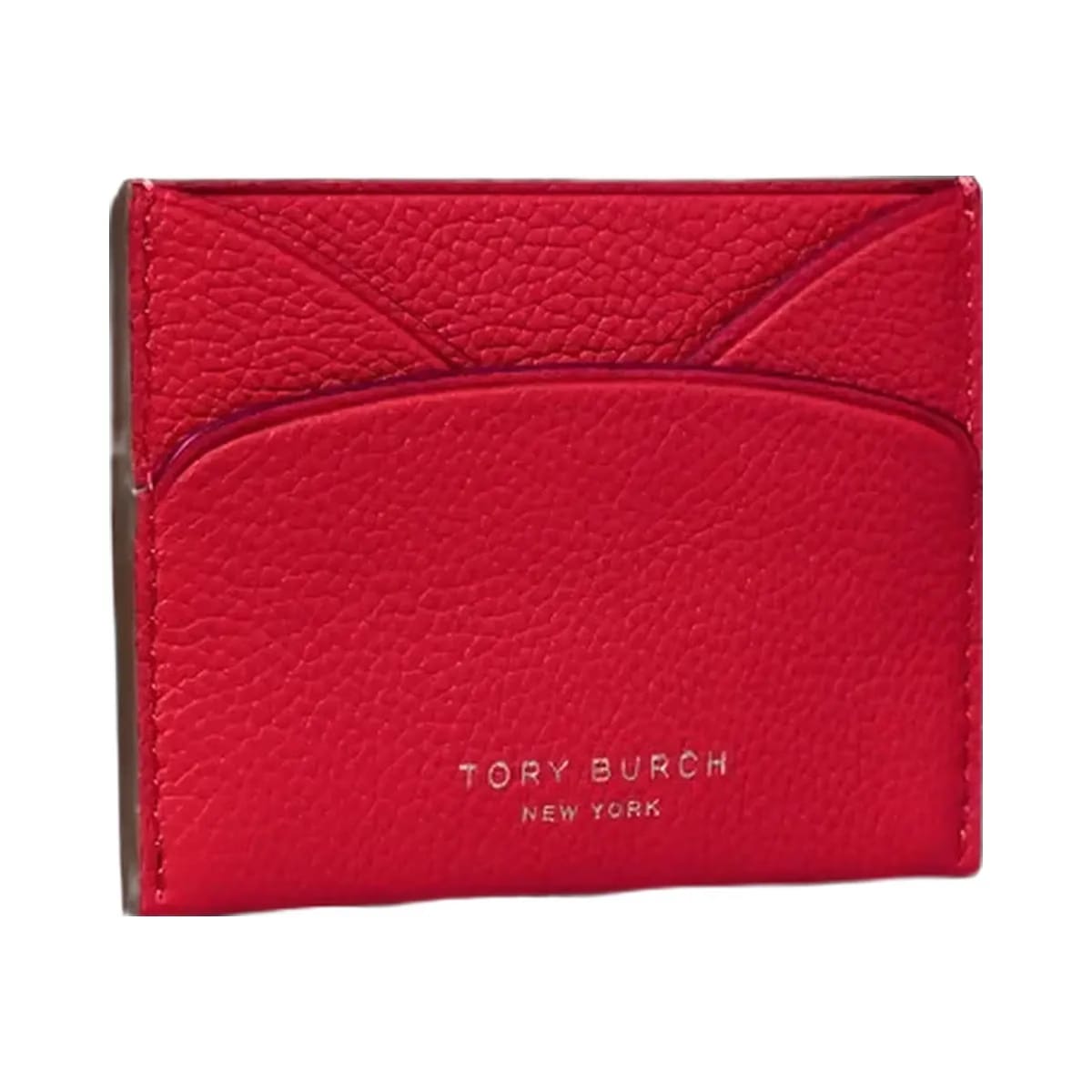 Tory Burch Romy Flat Card Case Tory Red