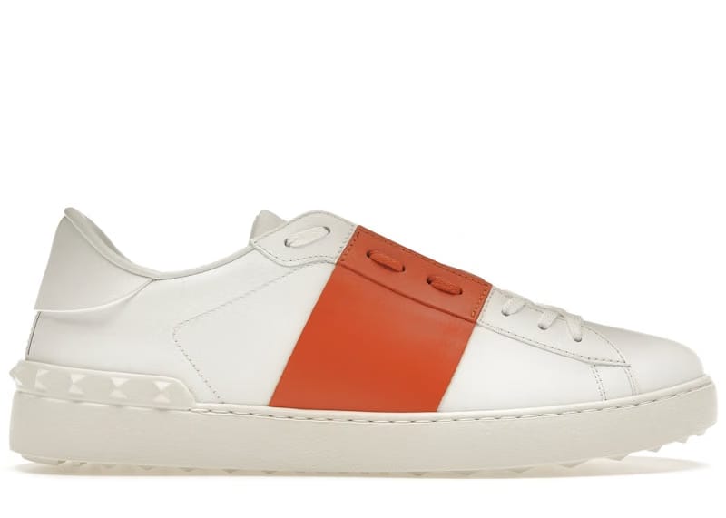 Valentino Open Sneaker White Orange