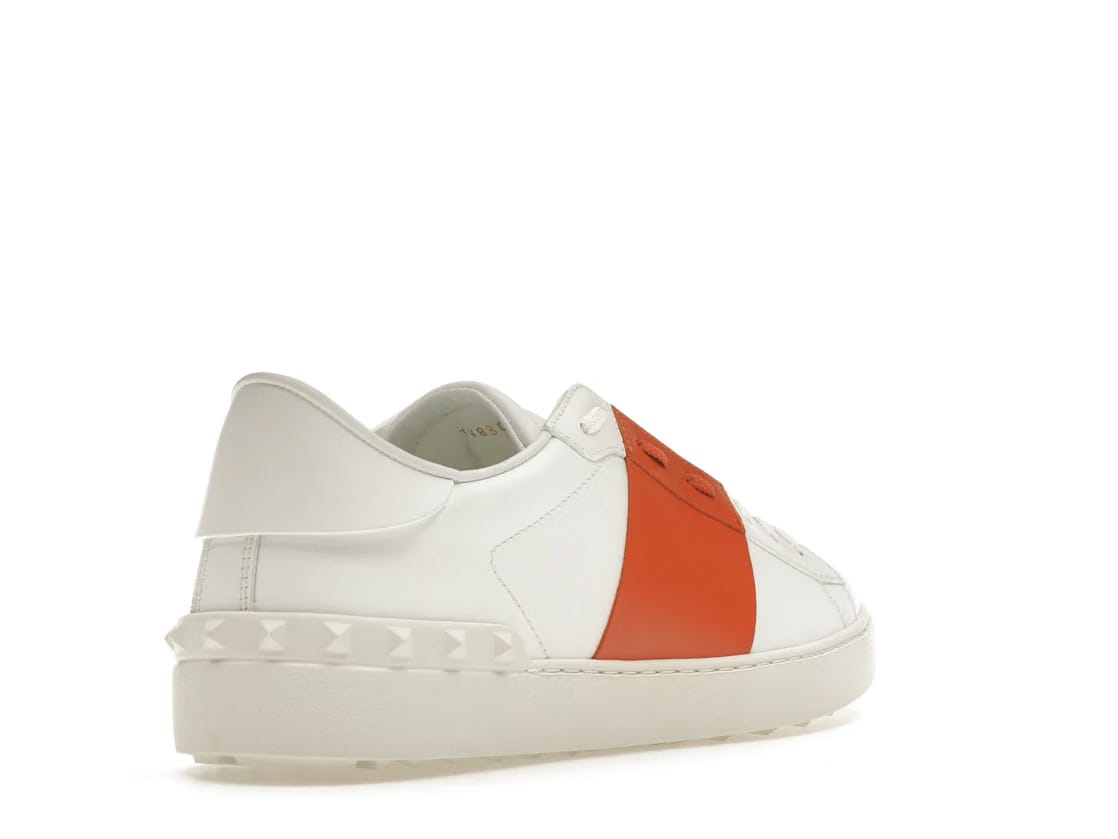 Valentino Open Sneaker White Orange