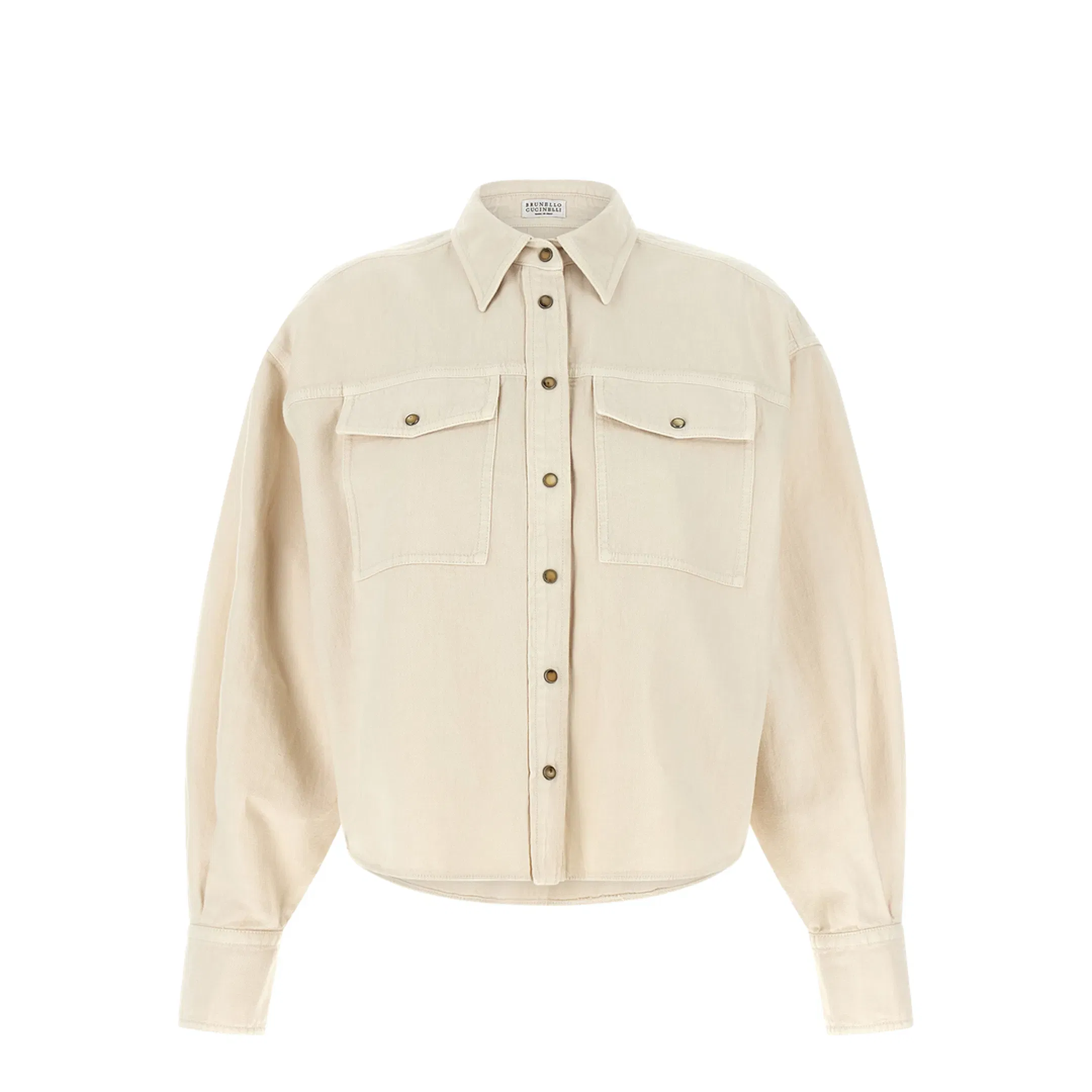 Women's Linen Cotton Shirt Beige