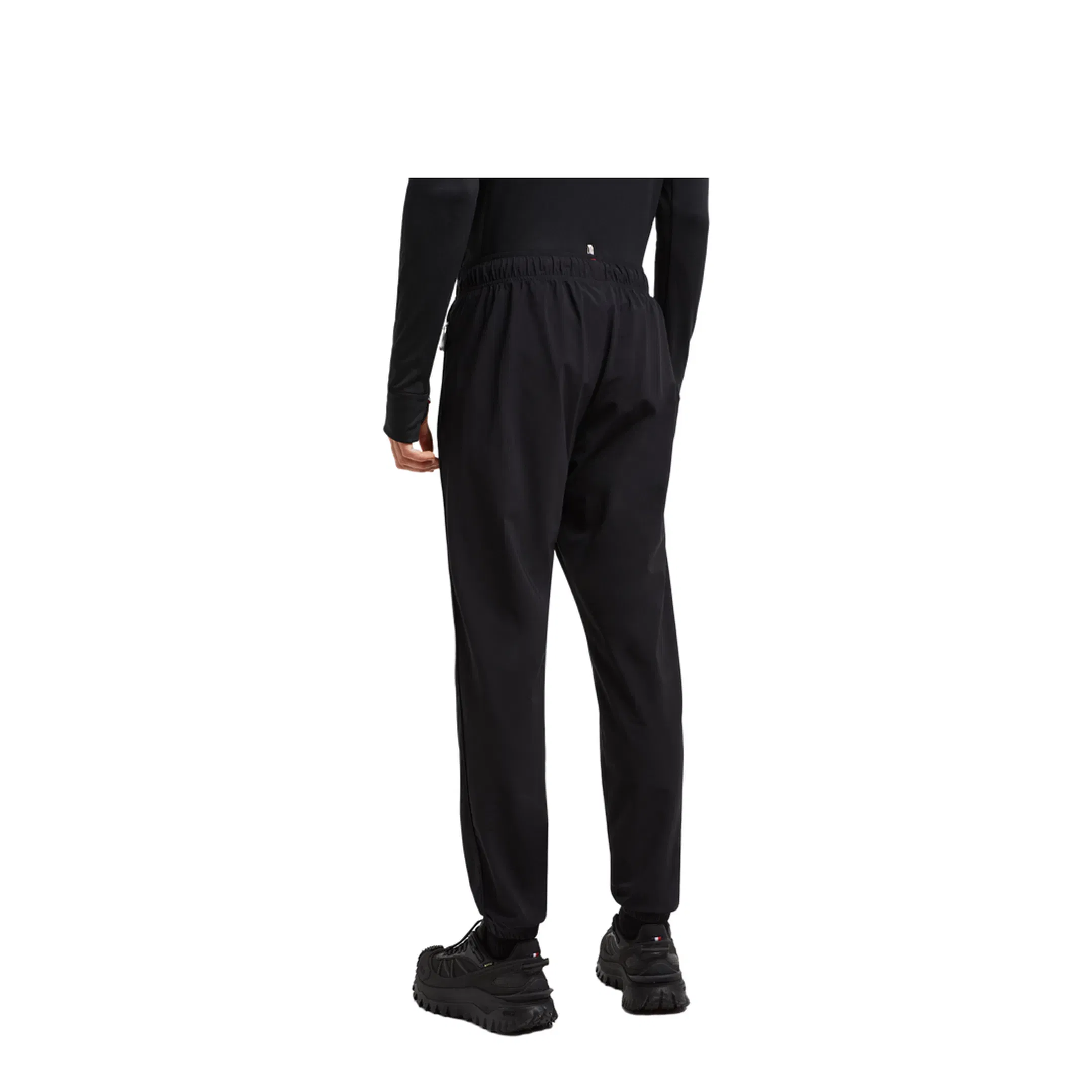 Man's Nylon Jogging Pants Black