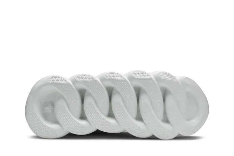 Versace Chain Reaction White Mesh Rubber Suede