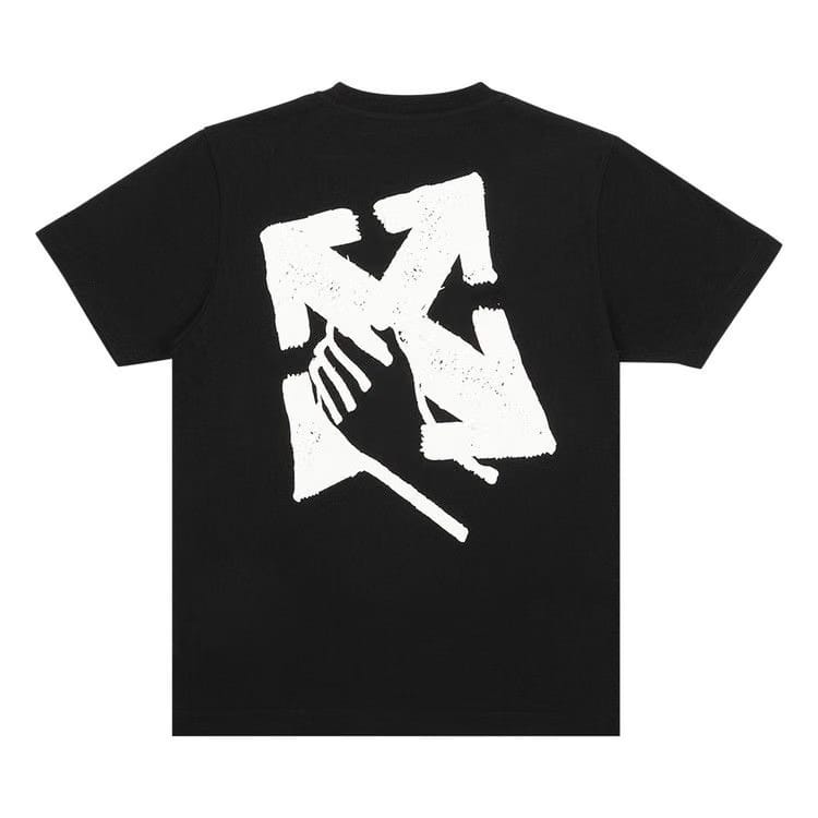OFF-WHITE Hand Arrow Slim T-Shirt Black/White