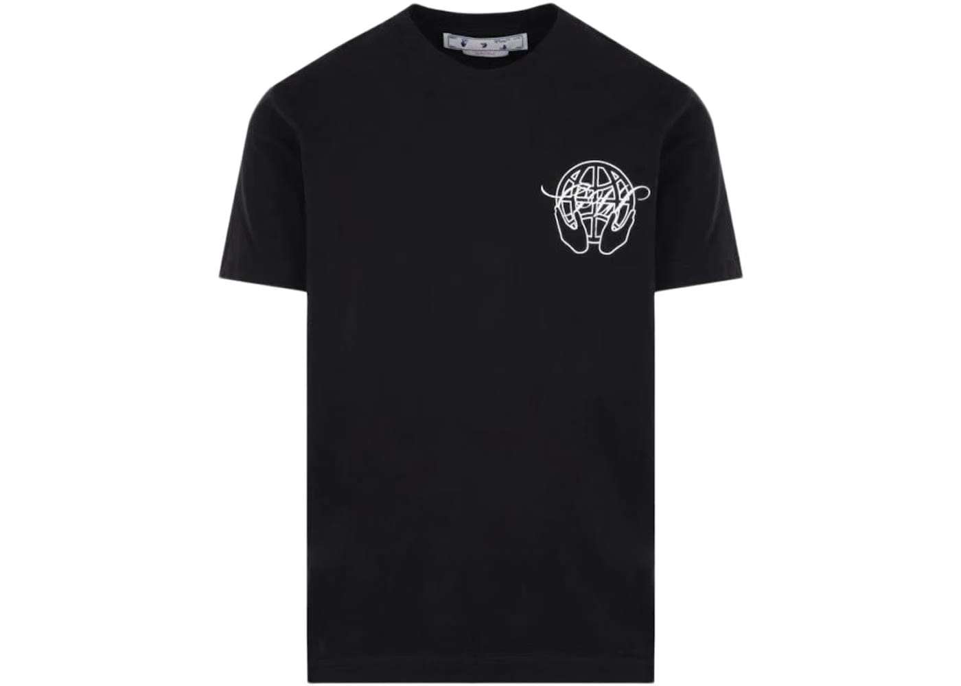 OFF-WHITE Hand Arrow Slim T-Shirt Black/White