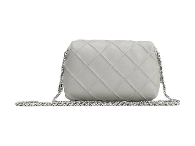Tory Burch Fleming Soft Crossbody Bag Gray