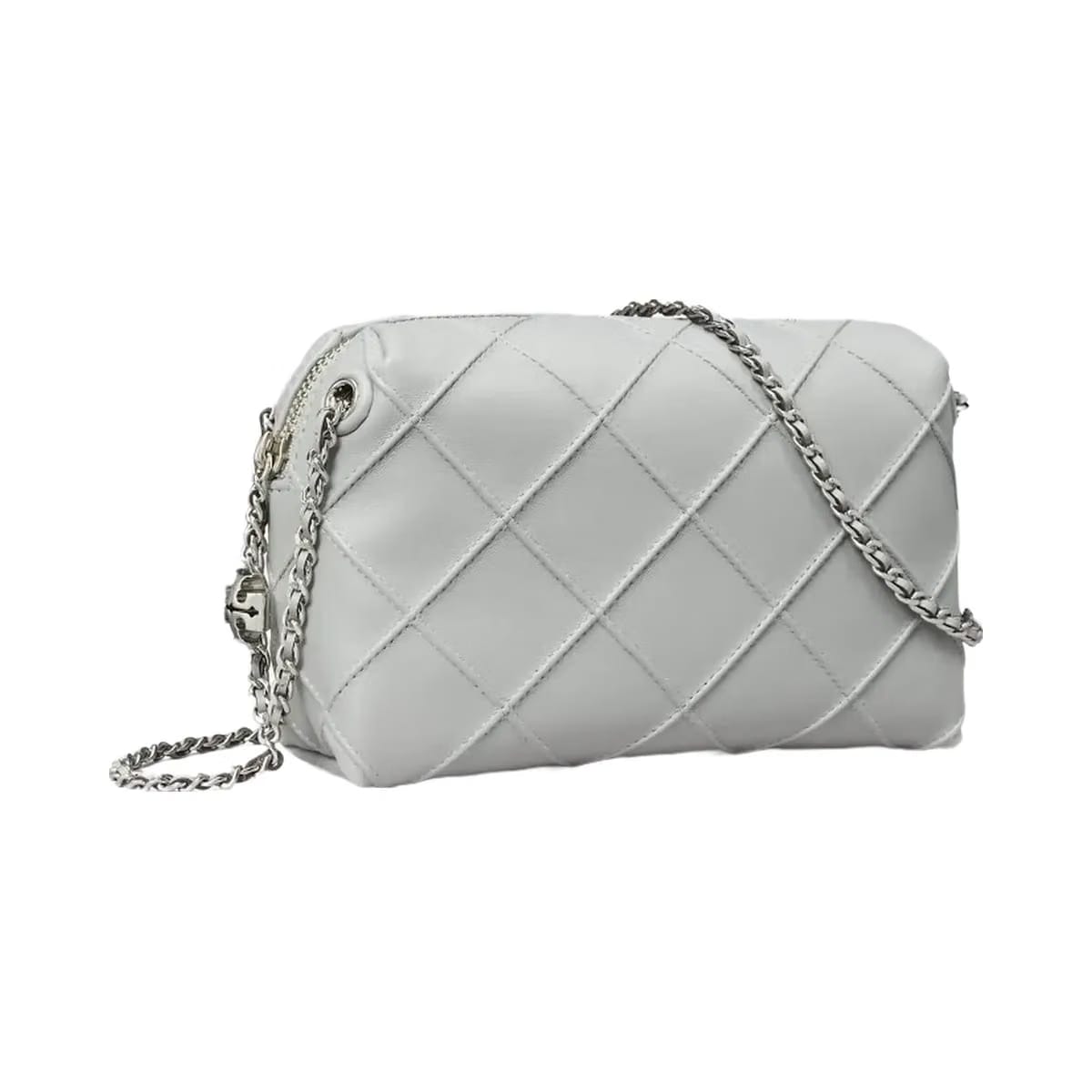 Tory Burch Fleming Soft Crossbody Bag Gray