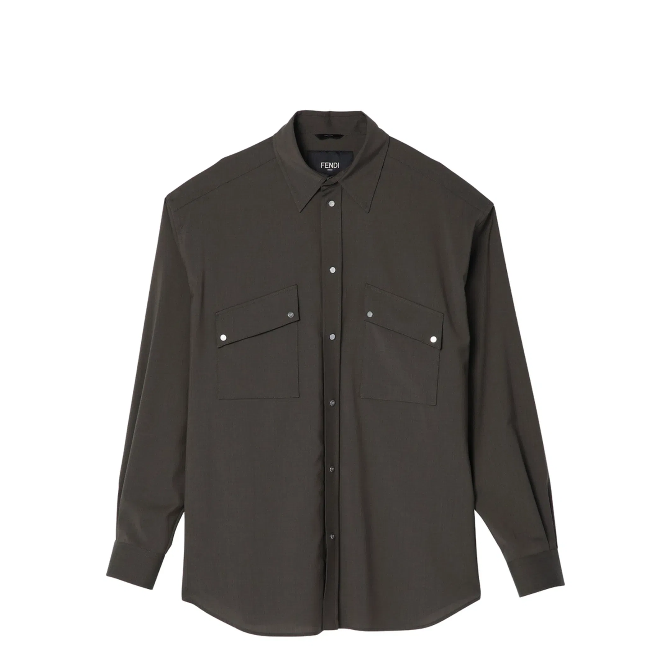 Dark Green Wool Blouson
