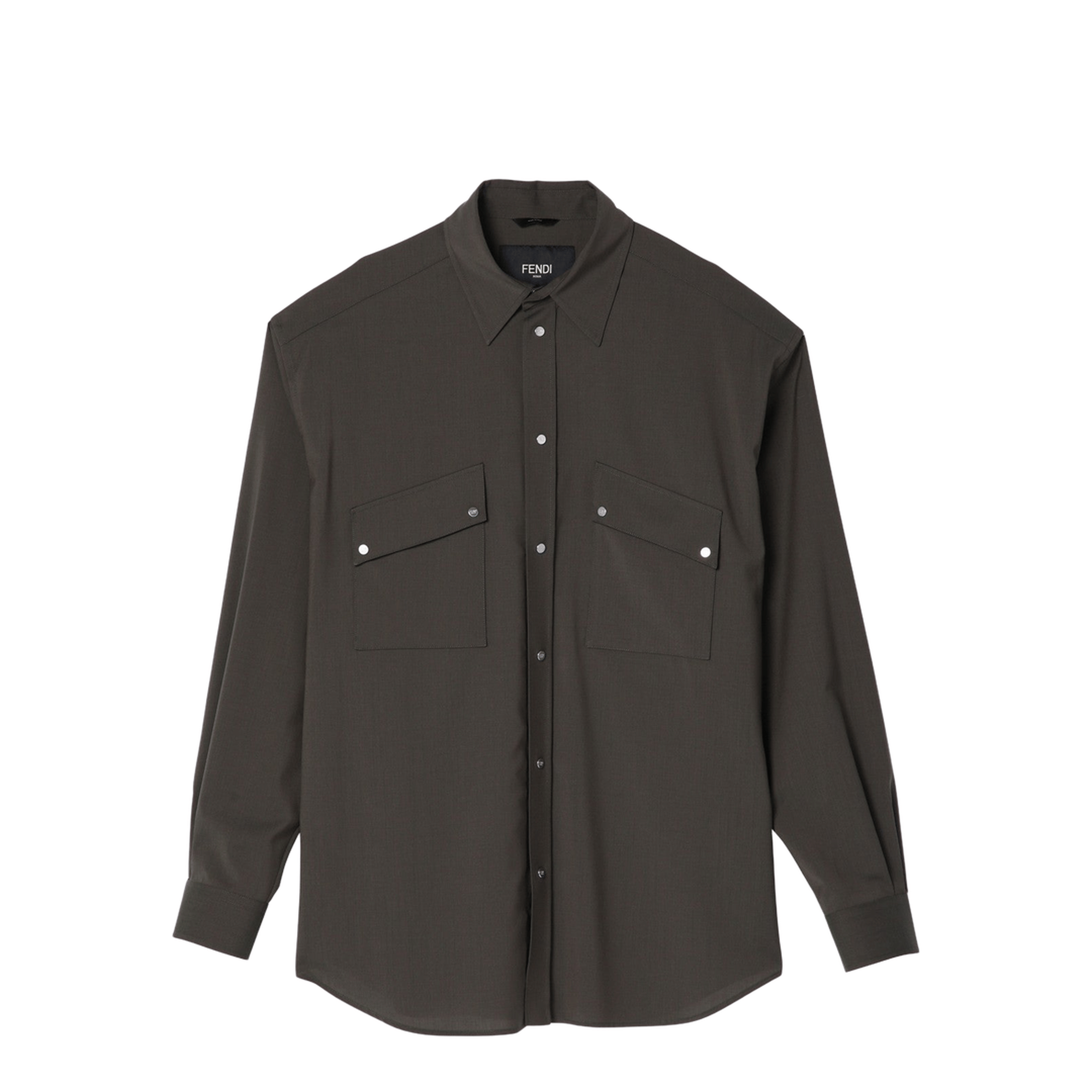 Dark Green Wool Blouson