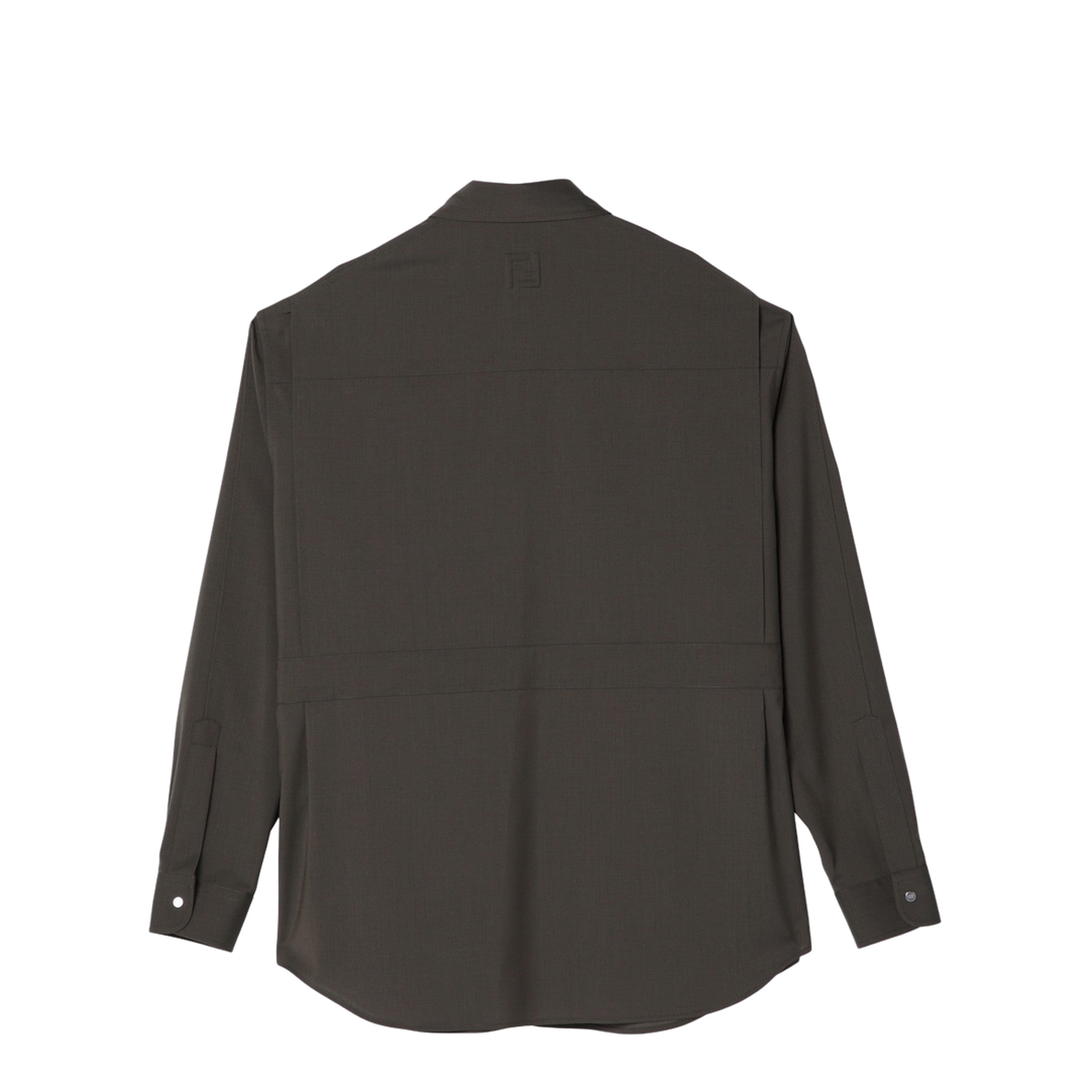 Dark Green Wool Blouson