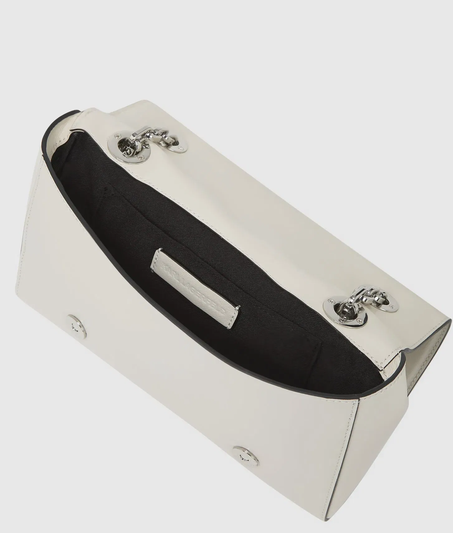 KarlLagerfeld Kautograph Shoulder Bag Cement