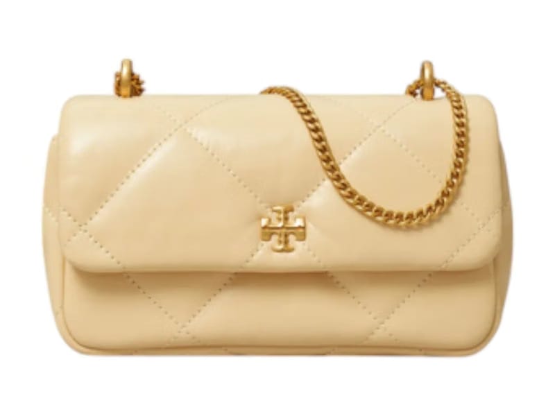 Tory Burch Mini Soft Serve Flap Bag Vanilla