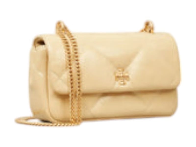 Tory Burch Mini Soft Serve Flap Bag Vanilla