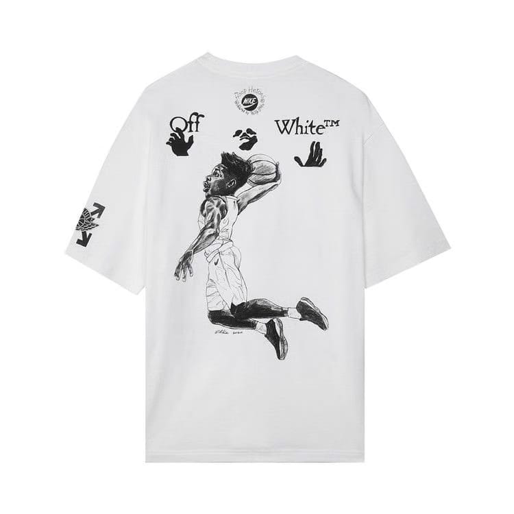 OFF-WHITE x Jordan T-Shirt White